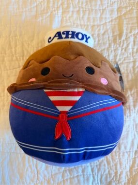 Squishmallows Sailor Plush - Brown, Blue, Red, Pink